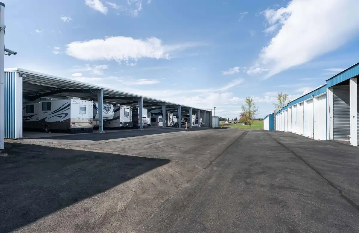 Covered vehicle parking